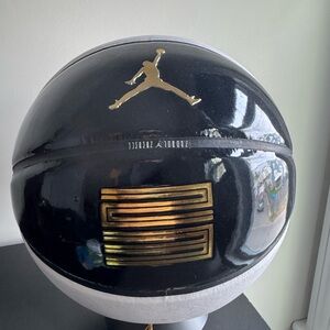 Black and Gold Basketball